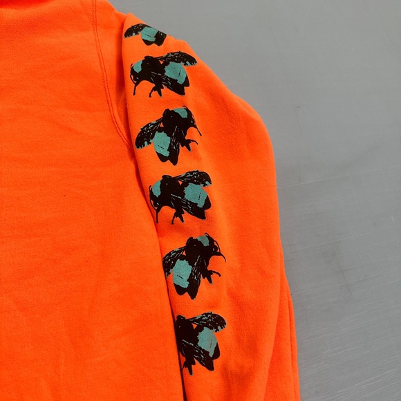 GOLF WANG Save The Bees Orange Mens Sweatshirt - Picture 4 of 8
